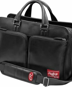Discount - Rawlings Heart of Hide Black Briefcase