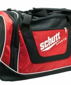 Discount - Schutt Youth Individual Player Bag Black/Scarlet