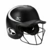 Discount - Mizuno Prospect MBH600 Batting Helmet with Fastpitch Facemask Royal/White
