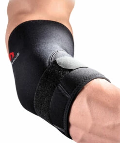 Discount - McDavid Level 2 Elbow Support w/ strap Black