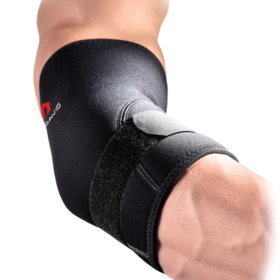Discount - McDavid Level 2 Elbow Support w/ strap Black 1 Discount - McDavid Level 2 Elbow Support w/ strap Black