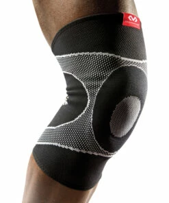 Discount - McDavid Level 2 Knee Sleeve / 4-way elastic  w/ gel buttress Black