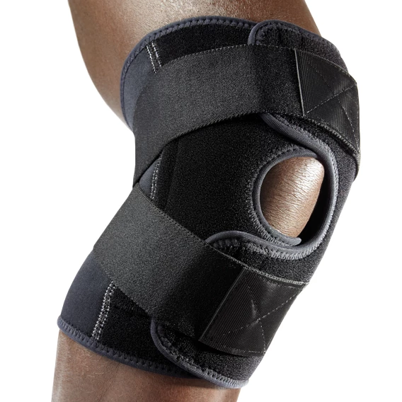 Discount - McDavid Level 2 Knee Support / adjustable / cross straps Black 1 Discount - McDavid Level 2 Knee Support / adjustable / cross straps Black