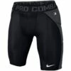 Discount - Nike Pro Combat Hyperstrong Heist Sliding Compression Shorts - Black -3XL