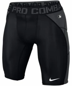 Discount - Nike Pro Combat Hyperstrong Heist Sliding Compression Shorts - Black -3XL