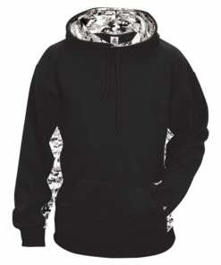 Discount - Badger Digital Camo Hoody - Adult Extra Small - Black/White Digital Camo