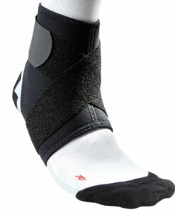 Discount - McDavid Level 2 Ankle Support w/  figure-8 straps Black